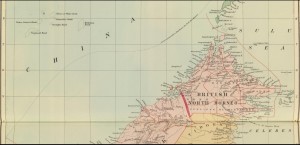 Philippines, Borneo: 1901 London Atlas
